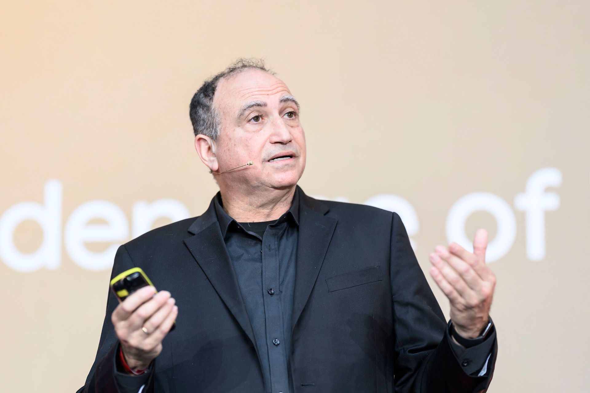 Yossi Matias speaks at the DLD Munich Conference 2025 in Munich